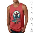 thumbnail image 3 of ( Demogorgon ) Tank Tops Vest Sleeveless Things Stranger Will Byers Mike Eleven Lucas Dustin 80s Hawkins Netflix 1980s 11, 3 of 5