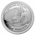 thumbnail image 3 of 2022 Papua New Guinea 1 oz Silver Bird Of Paradise BU, 3 of 4