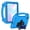 Blue, variant on Allytechgroup Kids Case for iPad mini 7 (A17 Pro) 2024/ Mini 6 8.3", Shockproof Lightweight Handle Stand Anti-Scratch Non-Slip for iPad mini 7th/6th Generation 8.3", Rose