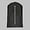 Black, variant on Forever Cotton 100% Cotton Canvas Garment Cover for Suits, Coats, Dresses; Travel Bag (Medium (24"x40"), Off-White)