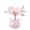 T2#F, variant on Natural 7 Chakra Crystal Money Tree Figurine, Handmade Copper Wire Healing Gemstone Tree with Glass Pot Base, Bonsai for Home Office Desk Decor, Luck Wealth Meditation Gift