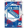 thumbnail image 3 of NHL New York Rangers - Maximalist Logo 23 Wall Poster, 22.375" x 34", 3 of 5