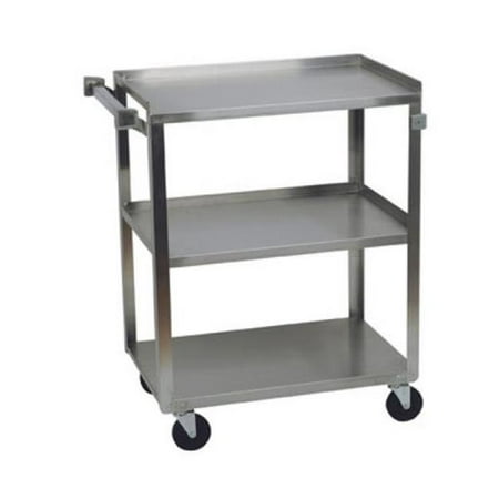 

FocusFoodService 90411 15.5 in. x 24 in. 3 Shelf Cart