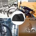 thumbnail image 2 of Cubiertas para bicicletas para almacenamiento al aire libre, lona impermeable para bicicletas, lona para almacenamiento al aire libre, cobertizo, 2 of 5