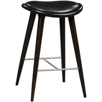 Boraam Lucio Bar Height Backless Wood Bar Stool - Cappuccino Finish