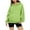 Green, variant on HOOJT Women's Hoodies Casual Hooded Sweatshirt Top Solided Solid Color Sweaters Pullover Long Sleeve Loose Jackets Winter Fall Outwears Clothes with Pocket