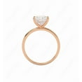 thumbnail image 4 of Cora Jewellery 3CT Pear Moissanite Simple Solitaire Engagement Ring For Women, 14K Rose Gold, 4 of 5