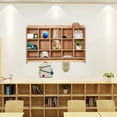 thumbnail image 1 of 5-Section School Storage Locker, Wooden Storage Cabinet with Casters, Classroom Cubbies for Storage, Wood Locker for Home, Office, School,Gym, Kindergarten, 1 of 9