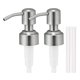 thumbnail image 1 of 2 paquetes de bomba dispensadora de jabón de repuesto para botella de vidrio, bomba de loción a prueba de óxido de acero inoxidable para accesorios de baño de cocina con tubos de 5 pulgadas, 1 of 1