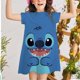 thumbnail image 1 of 2022, vestido de verano de punto de Disney para niñas, ropa informal cómoda para niños, Vestidos encantadores para niños, bonito vestido de fiesta 3T Gao Jinjia LED, 1 of 2