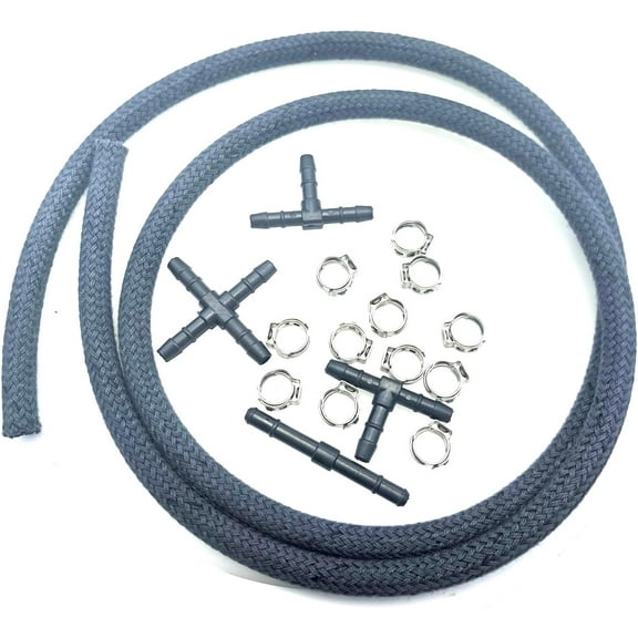 Seapple Fuel Overflow Line Kit Fuel Pipe Set 04178629 Compatible With Deutz 1011 2011 Engine