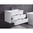 thumbnail image 6 of Legion Furniture 32" Plastic Bathroom Vanity with LED Mirror - White, 6 of 7