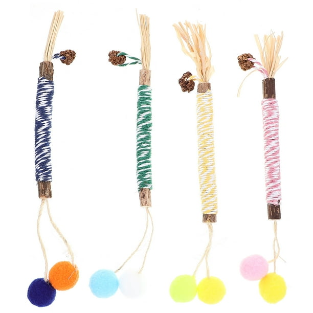 KAKOWELY juguetes para gatos Actinidia Polygama, palitos Actinidia Polygama, juguetes para gatos de interior, juguetes masticables Silvervine