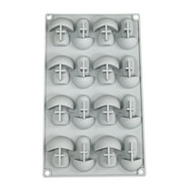 Mushroom Chocolate Silicone Mould – DIY Cake, Candy, Cookie, Fondant & Dessert Mold for Holiday Parties, Kids, and Afternoon Tea