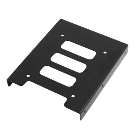 Unique Bargains 2.5" to 3.5" SSD to HDD Black Adapter Mounting Bracket Hard Drive Holder