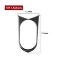 thumbnail image 6 of SPRING for Cadillac ATS Car Carbon Fiber Interior Cup Holder Panel Trim Sticker, 6 of 9