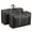 Black, variant on W 2 Pack 100L Extra Large Storage Bags, Big Moving Bags with Strong Zippers & Carrying Handles Packing Bags for Moving Storage Travel and Camping Storage Totes For Space Saving Black
