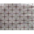thumbnail image 4 of oneOone Georgette Viscose Brown Fabric Geometric Check Craft Projects Decor Fabric Printed by The Yard 42 Inch Wide, 4 of 4