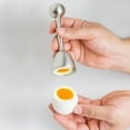 thumbnail image 6 of Curated Selection DreamyJuly Egg Topper Egg Opener Made of Stainless Egg Cutter Egg Shawl Separator Remover Egg Opening For Soft and Hard Boiled Tool For Kitchen Dining Room Bar, Egg cracker, 6 of 9