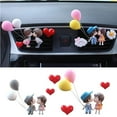 thumbnail image 6 of Lovely Couple Girl Boy Car Air Vent Freshener Perfume Clip Aroma Diffuser Decor, 6 of 6