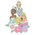 thumbnail image 2 of Women's Disney Floral Princess  Graphic T-Shirt, 2 of 3