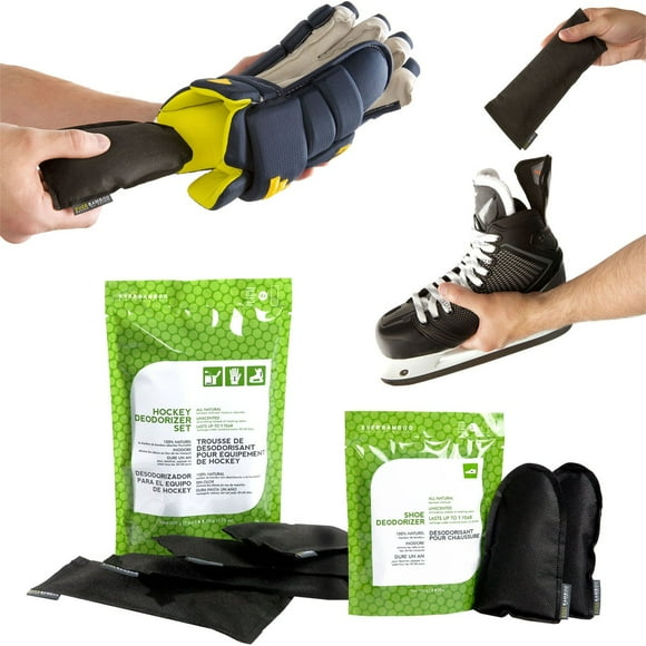 Ever Bamboo Désodorisant et Déshumidificateur pour Hockey/Sports Ensemble