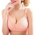 thumbnail image 4 of URMAGIC Cotton Open Breast Maternity Nursing Bra Women Wire Free Sleep Underwear, 4 of 5
