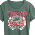thumbnail image 3 of Coca-Cola - EST 1886 - Have A Coke & A Smile - Tokyo - Women's Short Sleeve Graphic T-Shirt, 3 of 5
