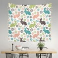 thumbnail image 2 of Sikiie Easter Rabbit tapestry wall hanging home decor for bedrooms, living rooms, dorms 60x51in, 2 of 6