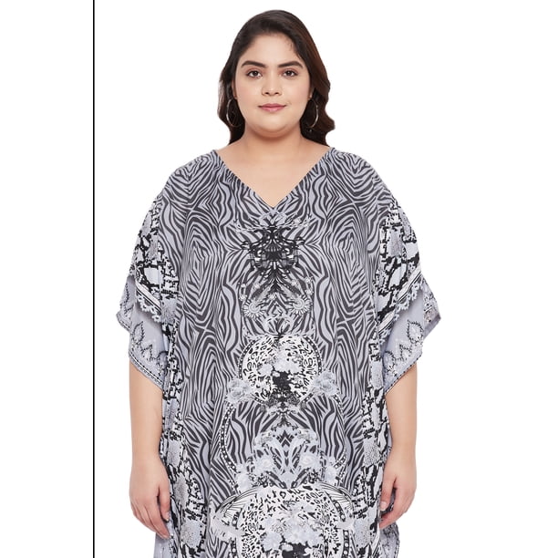 Gypsie Blu Women Kaftans Dresses Caftan Long Maxi Printed Dress for Ladies Online