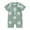 Army Green, variant on Bagilaanoe Toddler Baby Boys One-Piece Swimsuit Print Short Sleeve Zipper Rashguard Swimwear 3M 6M 12M 18M 24M 3T 4T Kids Summer Bathing Suit