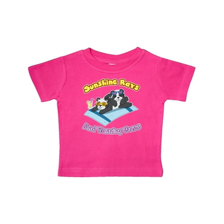 

Inktastic Cute Baby Pandas Sunshine Rays and Tanning Days Gift Baby Boy or Baby Girl T-Shirt