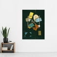 thumbnail image 2 of Peto Old Time Card Rack Trompe L'oeil Painting Extra Large Art Print Wall Mural Poster Premium XL, 2 of 3