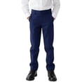 thumbnail image 1 of Pantalones KEYWANTS, uniformes de vestir azul marino para niños, talla 5, 1 of 6