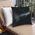 thumbnail image 1 of Ahgly Company Earth Waterfall Outdoor Throw Pillow, 18 inch by 18 inch, 1 of 6