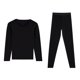 thumbnail image 1 of Ropa interior térmica para mujer Calzoncillos largos para mujer con forro polar, capa base para mujer, parte superior e inferior para clima frío, 1 of 5
