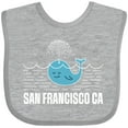 thumbnail image 3 of Inktastic San Francisco California Whale Watching Boys or Girls Baby Bib, 3 of 4