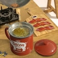 thumbnail image 4 of Contenedor de grasa para tocino PGYARD de 1,3 L con colador y espátula, 4 of 8