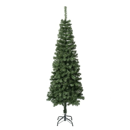 National Tree Company First Traditions Artificial Linden Spruce Wrapped Christmas Tree  Fire Resistant and Hypoallergenic  6 ft
