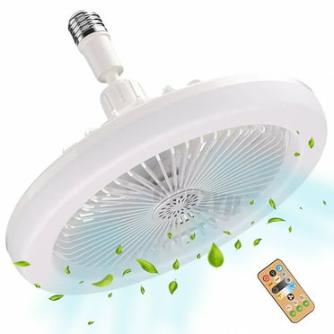 Remote-Controlled Fan Light for Rooms – 3-Color LED, 3-Speed Settings, Wall-Mounted