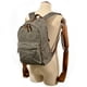 thumbnail image 2 of Bolsa de tela para mujer, bolsa de lona encerada al óleo, mochila vintage para exteriores, mochila de gran capacidad, mochila escolar para montañismo para hombres, 2 of 5