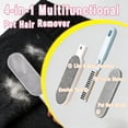 thumbnail image 5 of ZOURIH Multifunctional Electrostatic Lint Brush - Four in One Electrostatic Brush,Pet Hair Remover Brushs,4-in-1 Pet Hair Remover & Lint Brush for Clothes,Furniture & Laundry,Pink, 5 of 8
