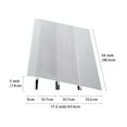 thumbnail image 3 of KFFKFF Threshold Ramp Aluminum Door Ramp 3" Rise 800 lbs for Wheelchairs Scooters, 3 of 9