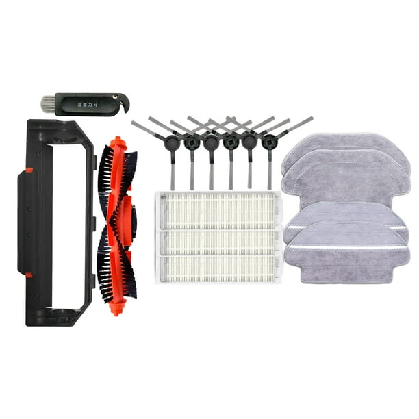 1 de 14 Uds.Kit de accesorios de reparación de aspiradora barredora de piso automática Robot Vacuum-Mop Pro