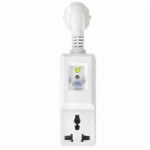16A RCD Adapter with Circuit Breaker for Home and Garden Power Safety