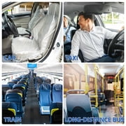 Costyle 20PCS Disposable Car Seat Covers Universal Auto Cushion Plastic Cover Clear