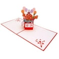 thumbnail image 4 of iGifts and Cards Happy 50th Red Birthday Party Box 3D Pop up Greeting Card – Fifty, Awesome, 4 of 7