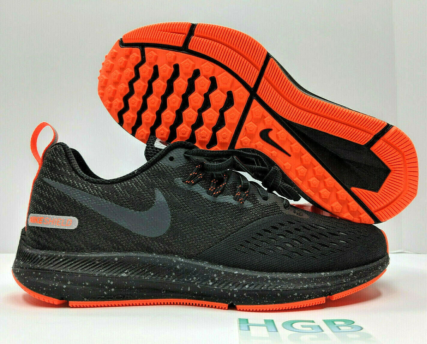 Pour Indica Squirrel Nike Air Zoom Winflo 4 Shield Womens Black Running Training 921721-001 NIB  - Walmart.com