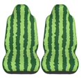 thumbnail image 1 of LAKIMCT Watermelon Rind Car Seat Covers Vehicle Front Seat Covers Universal Fit Seat Protector, 1 of 9