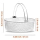 thumbnail image 5 of Air Fryer Basket,steamer Basket,304 Stainless Steel Mesh Basket For Air Fryer,air Fryer Accessory 8, 5 of 5